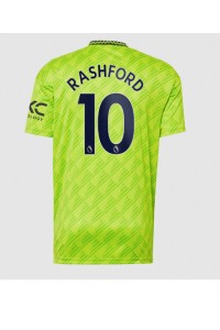 Manchester United Marcus Rashford #10 Fotballdrakt Tredje Klær 2022-23 Korte ermer